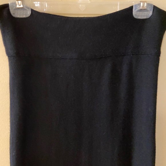 Seductions black knitwear pencil skirt size medium - Picture 4 of 6